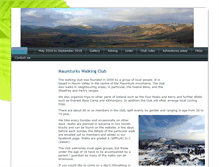 Tablet Screenshot of maumturkswalkingclub.com